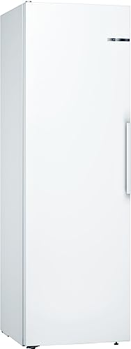 Bosch KSV36VWEP Serie 4 Kühlschrank, 186 x 60 cm, 346 L, VitaFresh pro 3x längere Frische, LED-Beleuchtung gleichmäßige Ausleuchtung, EasyAccess Shelf ausziehbare Glasplatten, Weiß (186 X 60) von Bosch