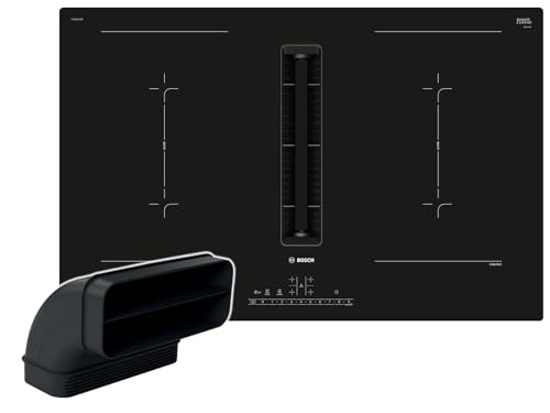 Bosch PVQ811GA7, Serie 6, Induktionskochfeld mit integriertem Dunstabzug und Flachkanal L, 80 cm breit, Rahmenlos, DirectSelect intuitive Bedienung, Combi Zone, Power Boost für schnelleres Kochen Bosch PVQ811GA7, Serie 6, Induktionskochfeld mit integriertem Dunstabzug und Flachkanal L, 80 cm breit, Rahmenlos, DirectSelect intuitive Bedienung, Combi Zone, Power Boost für schnelleres Kochen von Bosch