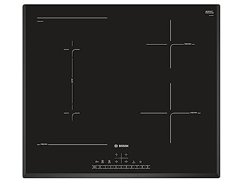 Bosch PVS651FB5E Serie 6 Induktionskochfeld (autark), 60 cm breit, DirectSelect, Combi Zone, Power Boost, Re Start, Timer mit Abschaltfunktion von Bosch Hausgeräte