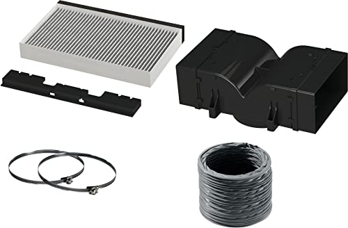 Bosch DIZ2CB1I4 Zubehör für Dunstabzüge, Clean Air Standard Umluftset (5-teilig), Made in Germany von Bosch