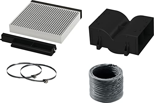 Bosch DWZ1DX1I4 Zubehör für Dunstabzüge, Clean Air Standard Umluftset (5-teilig), Made in Germany von Bosch