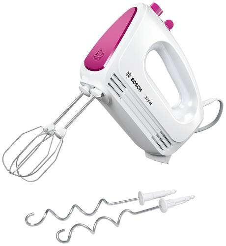 Bosch Haushalt MFQ2210P Handmixer 375W Weiß, Pink von Bosch Haushalt