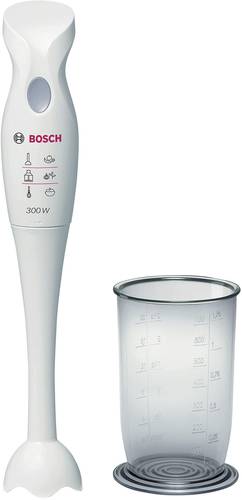 Bosch Haushalt MSM6B150 Stabmixer 300W mit Mixbecher Weiß von Bosch Haushalt