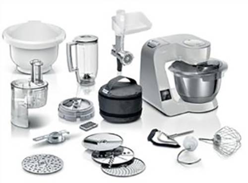 Bosch Haushalt MUM5/Serie 4 Küchenmaschine 1000W Grau-Silber von Bosch Haushalt