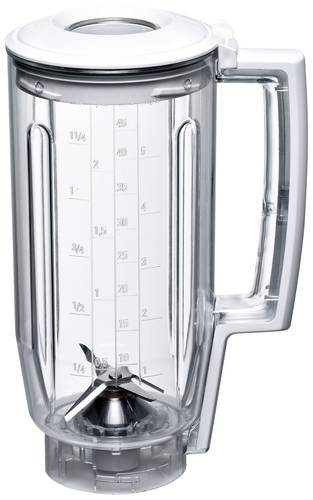 Bosch Haushalt MUZ5MX1 Mixer-Aufsatz Transparent, Weiß von Bosch Haushalt