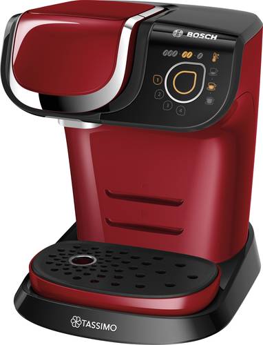 Bosch Haushalt TASSIMO MY WAY 2 TAS6503 Kapselmaschine Rot, Schwarz inkl. Entkalker, One Touch, hera von Bosch Haushalt