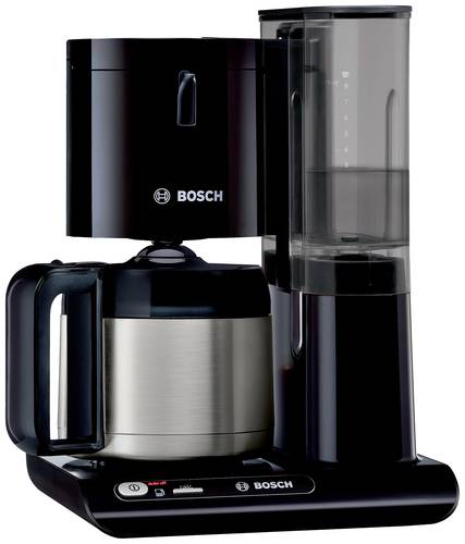 Bosch Haushalt TKA8A053 Kaffeemaschine Schwarz, Edelstahl Fassungsvermögen Tassen=8 Isolierkanne von Bosch Haushalt