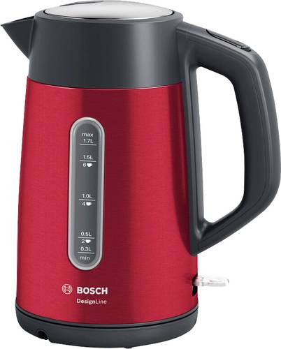 Bosch Haushalt TWK4P434 Wasserkocher schnurlos Rot von Bosch Haushalt