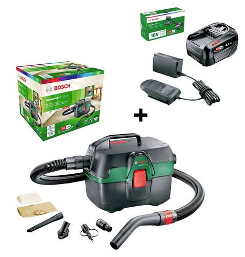 Bosch Home and Garden AdvancedVac 18V-8 06033E1001+1600A024Z5 Akku-Nass-/Trockensauger 8l inkl. 1 Ak von Bosch Home and Garden