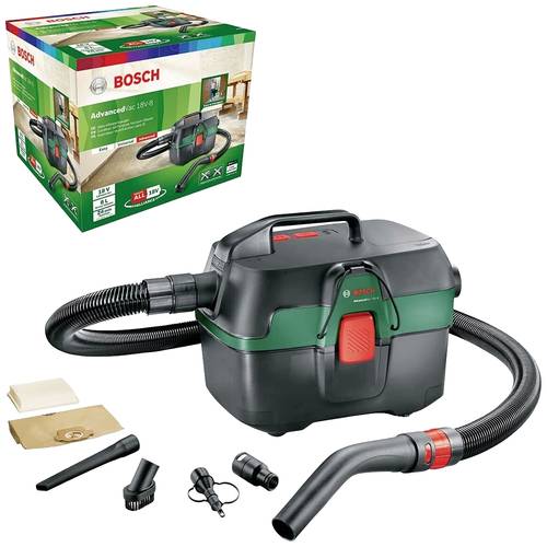 Bosch Home and Garden AdvancedVac 18V-8 Car Edition 06033E1001 Akku-Nass-/Trockensauger 8l von Bosch Home and Garden