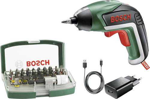 Bosch Home and Garden IXO V 06039A800S Akku-Schrauber 3.6V 1.5Ah Li-Ion inkl. Akku, mit Zubehör von Bosch Home and Garden