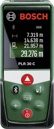 Bosch Home and Garden PLR 30 C Laser-Entfernungsmesser Bluetooth, Dokumentations-App Messbereich (ma Bosch Home and Garden PLR 30 C Laser-Entfernungsmesser Bluetooth, Dokumentations-App Messbereich (ma von Bosch Home and Garden