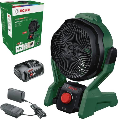 Bosch Home and Garden UniversalFan 18V-1000 Akku-Ventilator Grün, Schwarz von Bosch Home and Garden