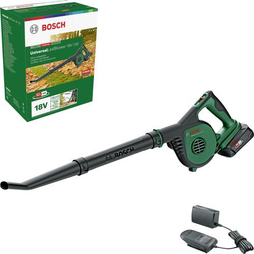Bosch Home and Garden UniversalLeafBlower 18V-130 Akku 06008A0600 Laubbläser inkl. Akku 18V von Bosch Home and Garden