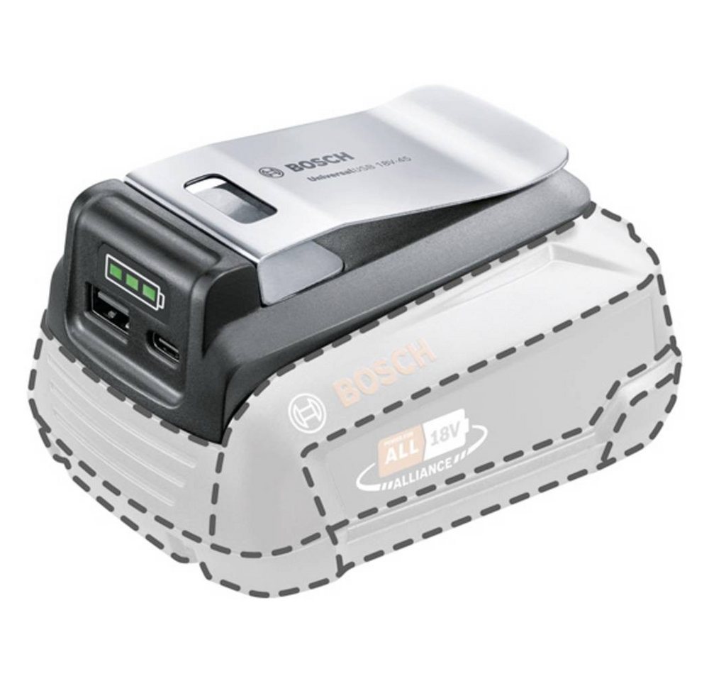 Bosch Home & Garden Ladegerät UniversalUSB 18V-45 Werkzeug-Akku-Ladetechnik Bosch Home & Garden Ladegerät UniversalUSB 18V-45 Werkzeug-Akku-Ladetechnik von Bosch Home & Garden