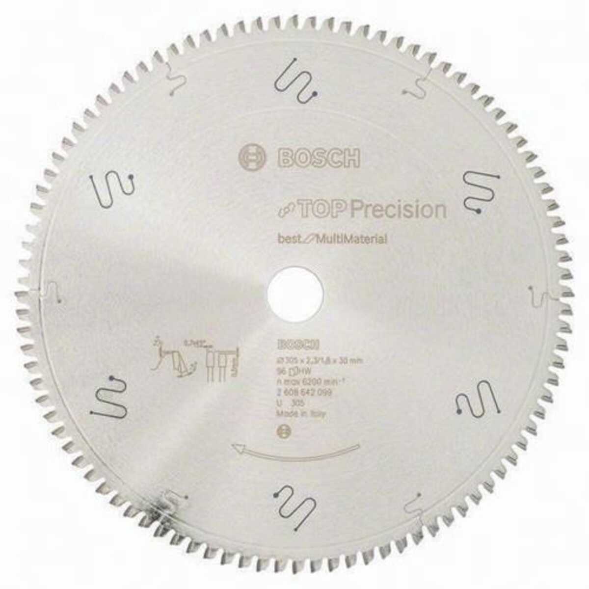 Bosch Kreissägeblatt AD 305mm Z.96 HLTCG Bohr.30mm Schnitt-B.2,3mm 2608642099 Bosch Kreissägeblatt AD 305mm Z.96 HLTCG Bohr.30mm Schnitt-B.2,3mm 2608642099 von Bosch Power Tools