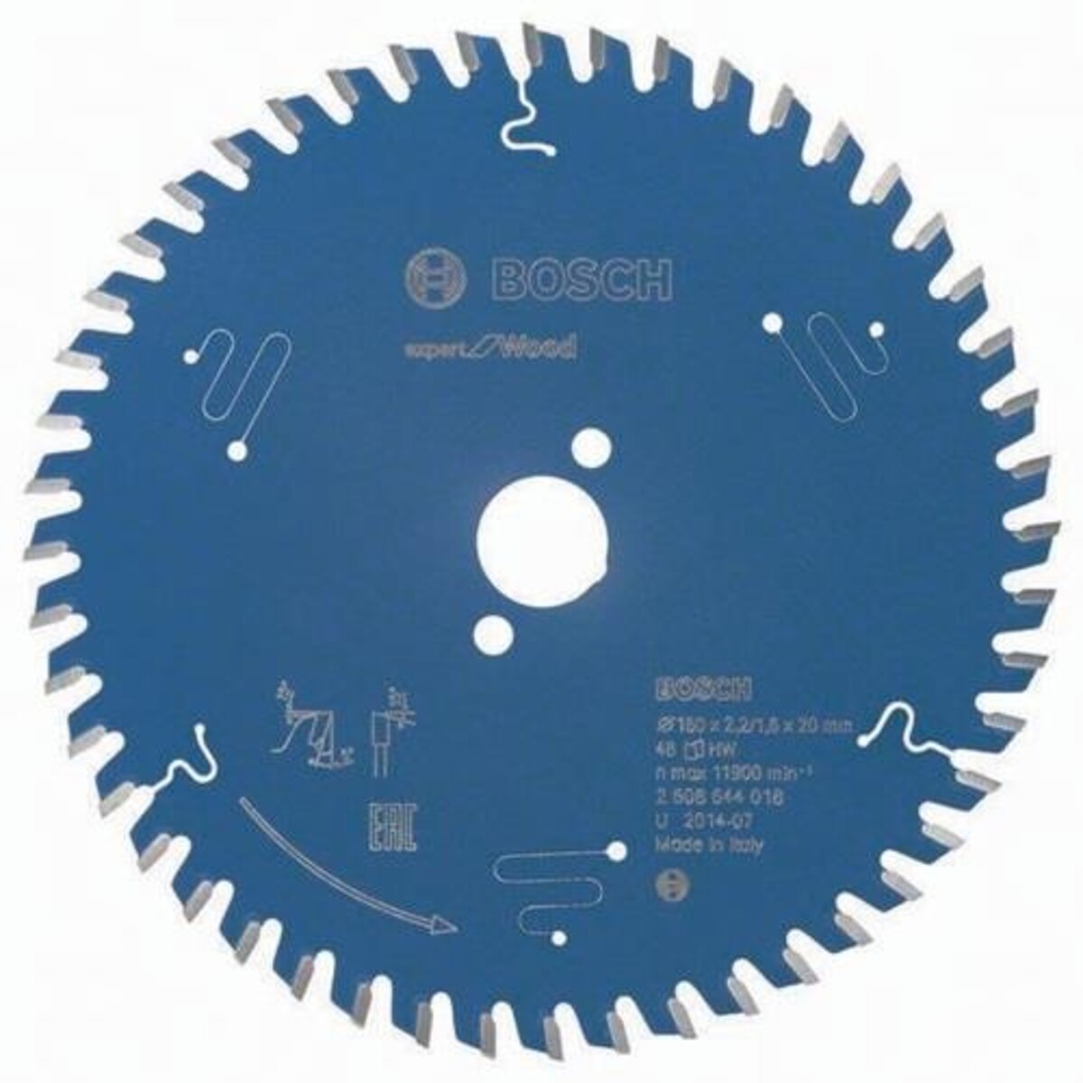 Bosch Kreissägeblatt Expert for Wood AD 160mm Z.48 WZ Bohr.20mm Schnitt-B.2,2mm Bosch Kreissägeblatt Expert for Wood AD 160mm Z.48 WZ Bohr.20mm Schnitt-B.2,2mm von Bosch Power Tools