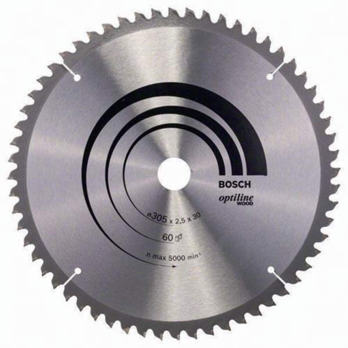 Bosch Kreissägeblatt Optiline Wood AD 305mm Z.60 WZ/N Bohr.30mm Schnitt-B.2,5mm Bosch Kreissägeblatt Optiline Wood AD 305mm Z.60 WZ/N Bohr.30mm Schnitt-B.2,5mm von Bosch Power Tools