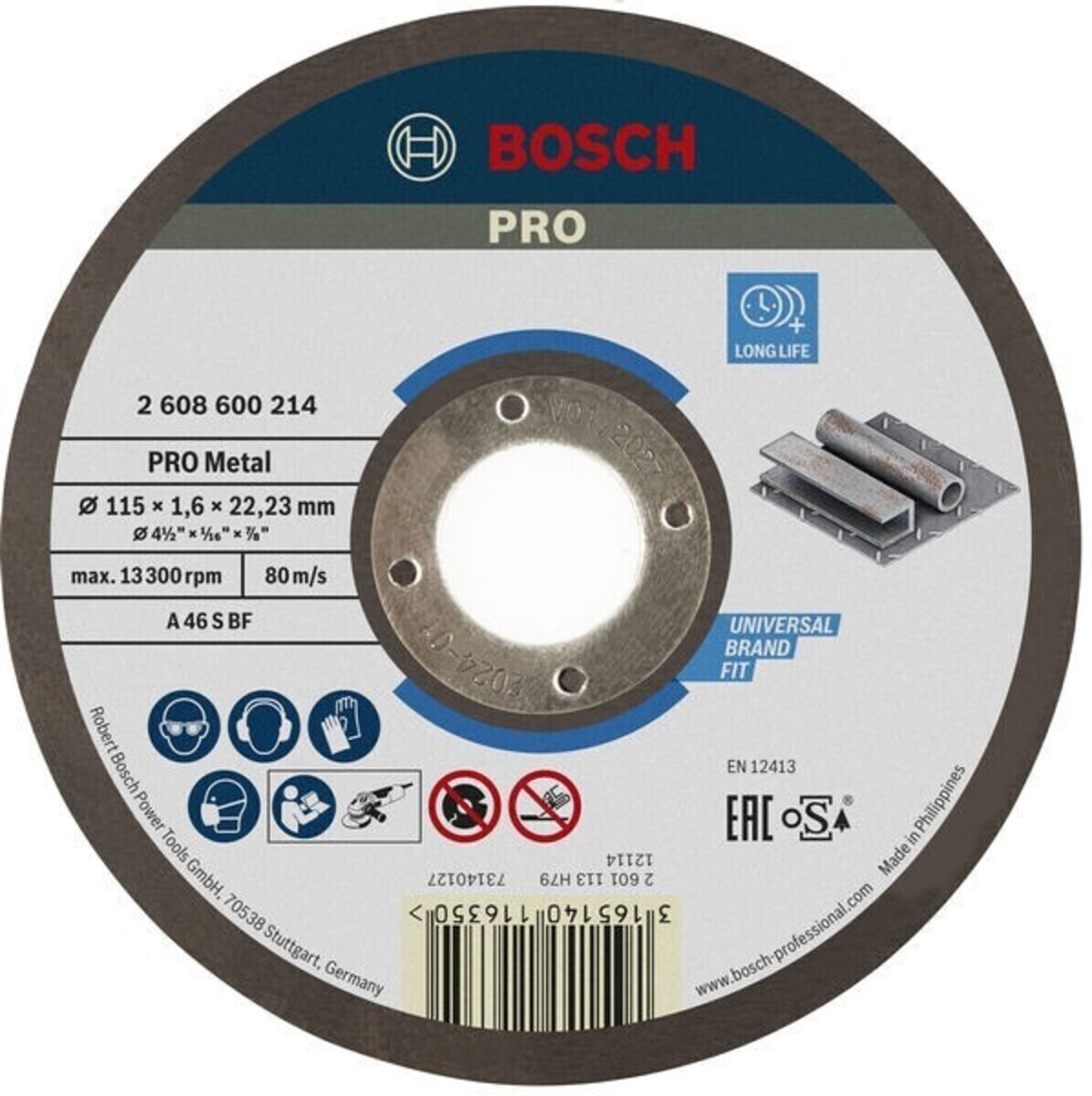 Bosch Power Tools Trennscheibe 2608600214 Bosch Power Tools Trennscheibe 2608600214 von Bosch Power Tools