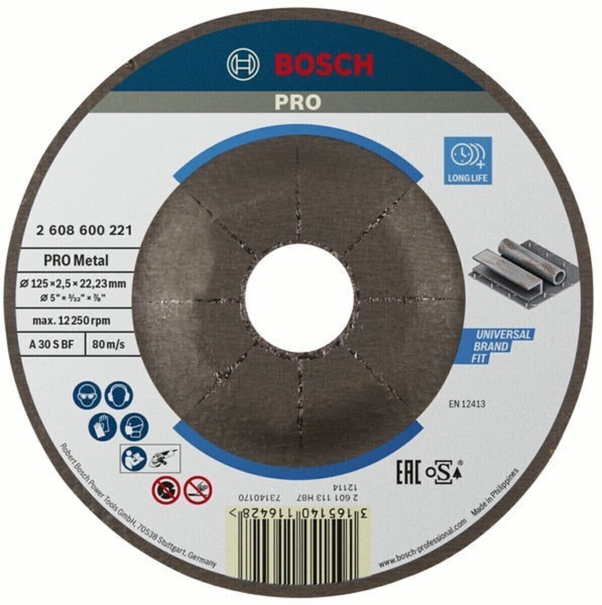 Bosch Power Tools Trennscheibe 2608600221 Bosch Power Tools Trennscheibe 2608600221 von Bosch Power Tools