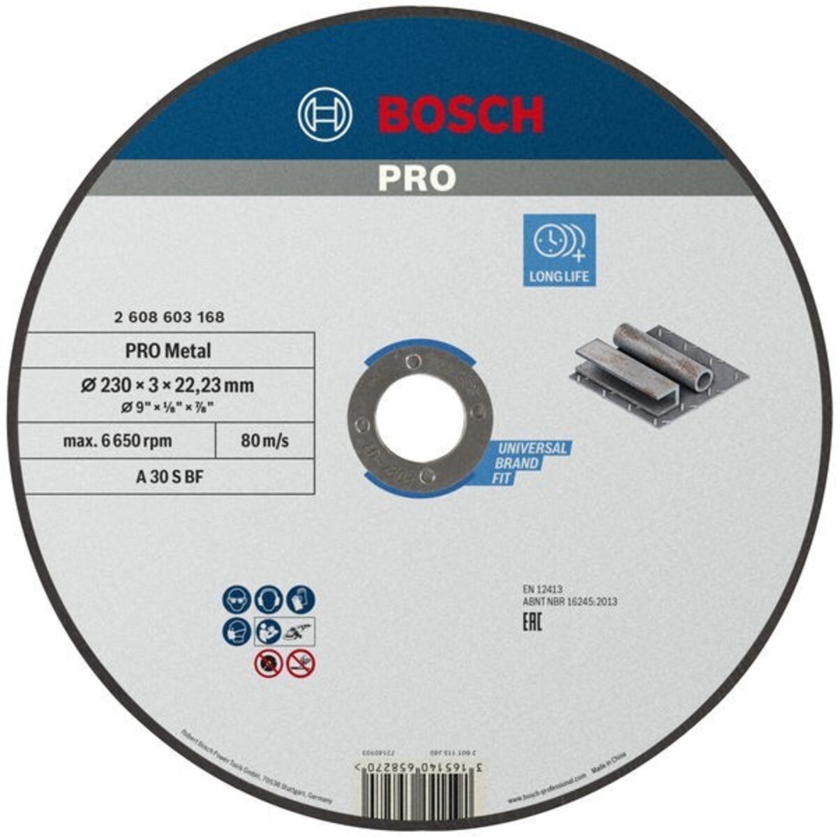 Bosch Power Tools Trennscheibe 2608603168 Bosch Power Tools Trennscheibe 2608603168 von Bosch Power Tools