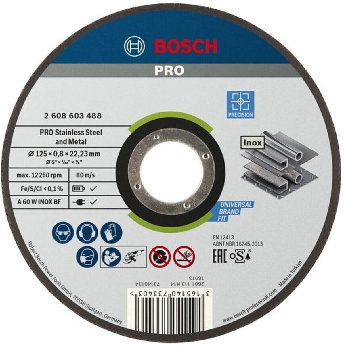 Bosch Power Tools Trennscheibe 2608603488 Bosch Power Tools Trennscheibe 2608603488 von Bosch Power Tools