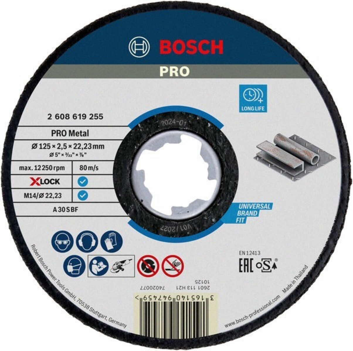 Bosch Power Tools Trennscheibe X-Lock 2608619255 Bosch Power Tools Trennscheibe X-Lock 2608619255 von Bosch Power Tools