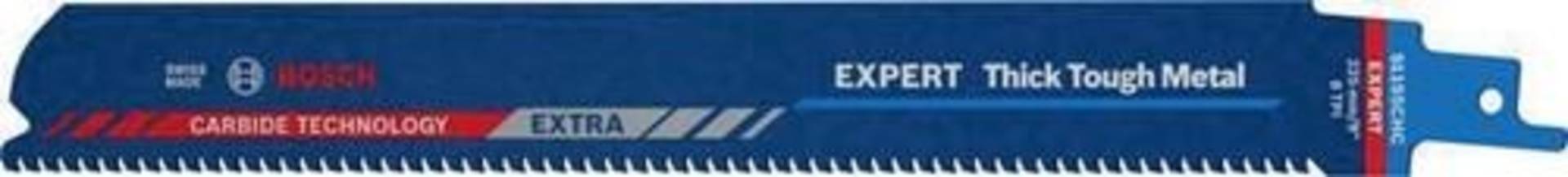 Bosch Säbelsägeblatt Expert Thick Tough Metal L.225mm B.25mm TPI 8 3mm 3 Bosch Säbelsägeblatt Expert Thick Tough Metal L.225mm B.25mm TPI 8 3mm 3 von Bosch Power Tools
