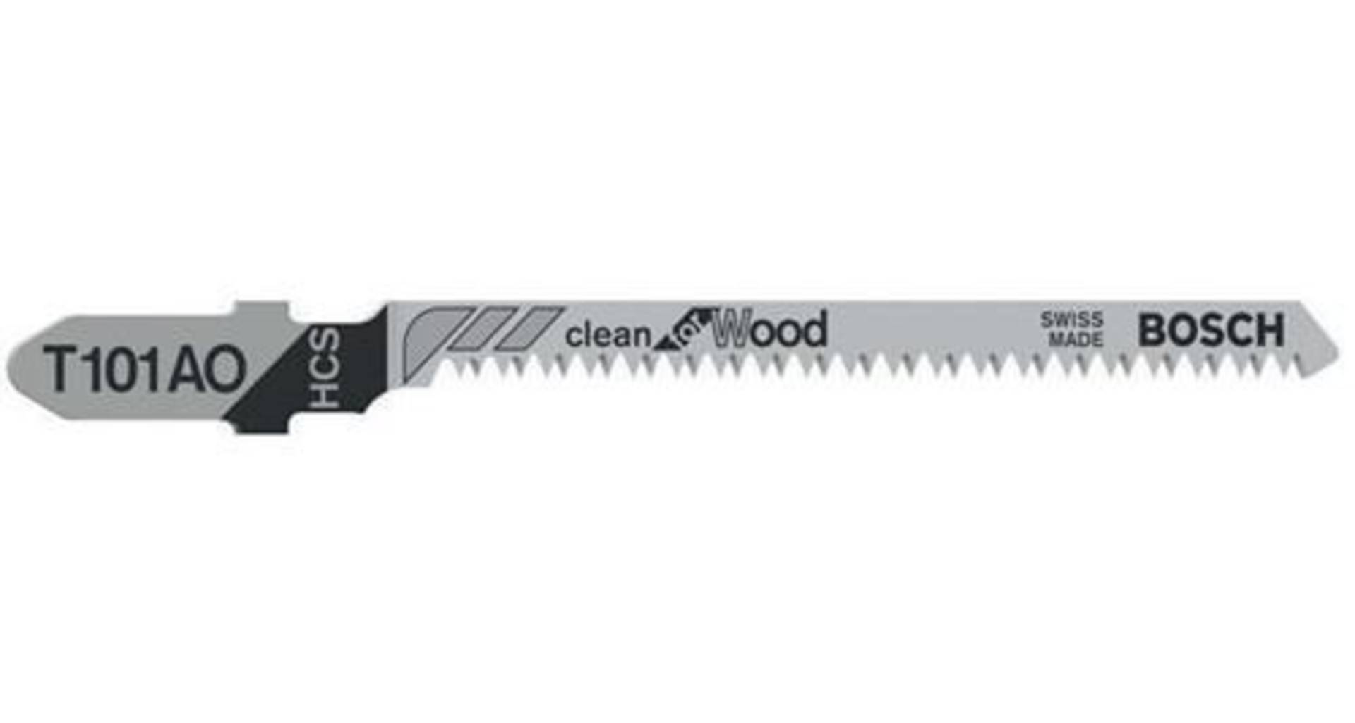 Bosch Stichsägeblatt T 101 AO Gesamt-L.83mm Zahnt.1,4mm HCS 5 St./Karte Bosch Stichsägeblatt T 101 AO Gesamt-L.83mm Zahnt.1,4mm HCS 5 St./Karte von Bosch Power Tools