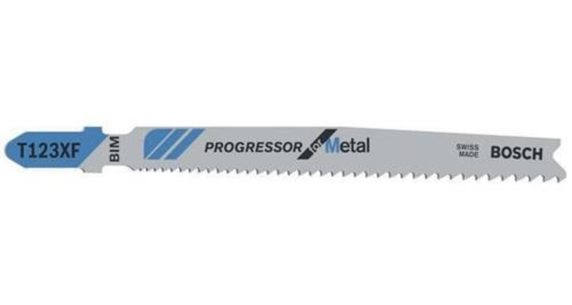 Bosch Stichsägeblatt T 123 X Gesamt-L.100mm Zahnt.1,2-2,6mm HSS 5 St./Karte Bosch Stichsägeblatt T 123 X Gesamt-L.100mm Zahnt.1,2-2,6mm HSS 5 St./Karte von Bosch Power Tools