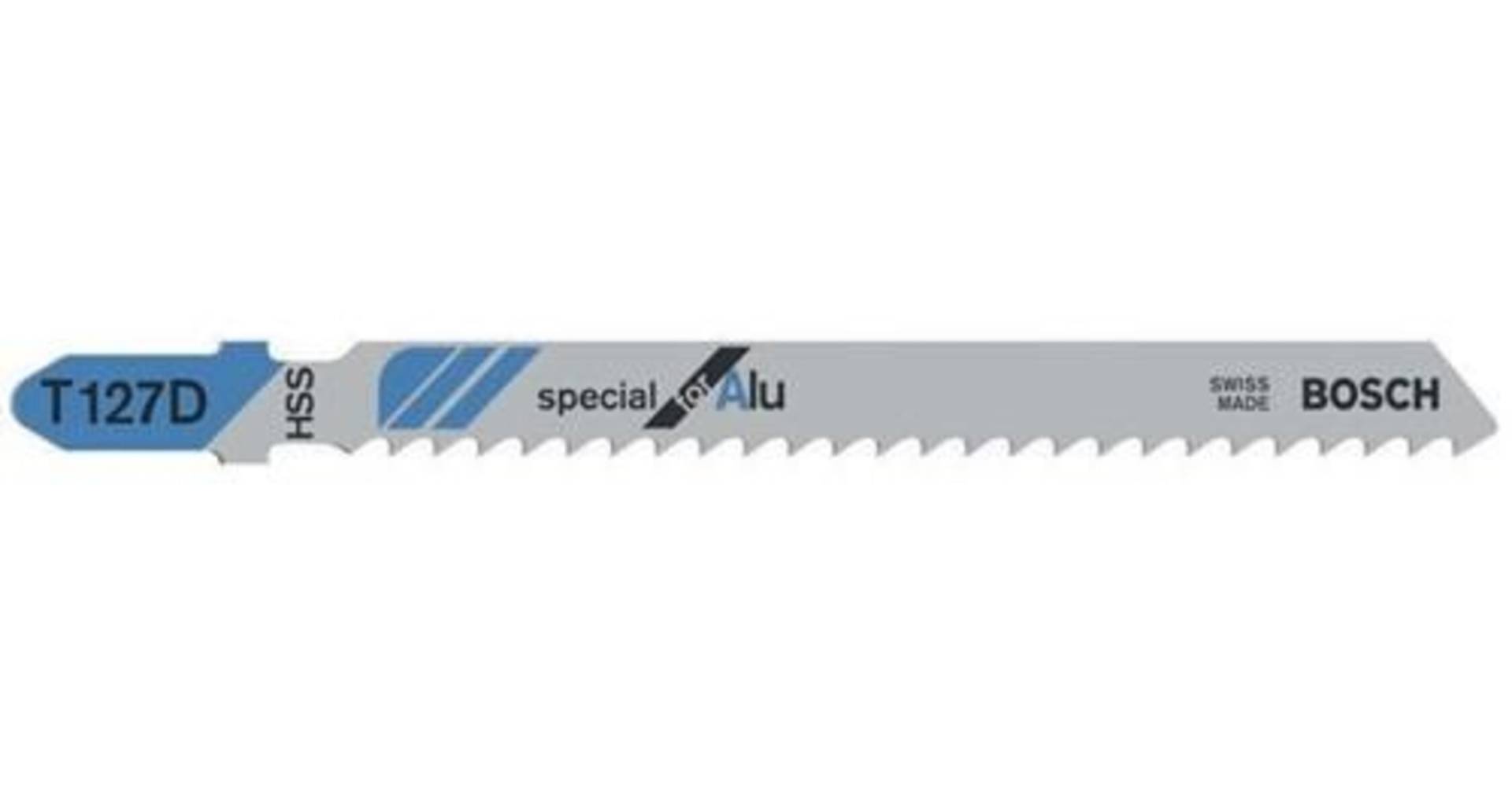 Bosch Stichsägeblatt T 127 D Gesamt-L.100mm Zahnt.3mm HSS 5 St./Karte Bosch Stichsägeblatt T 127 D Gesamt-L.100mm Zahnt.3mm HSS 5 St./Karte von Bosch Power Tools
