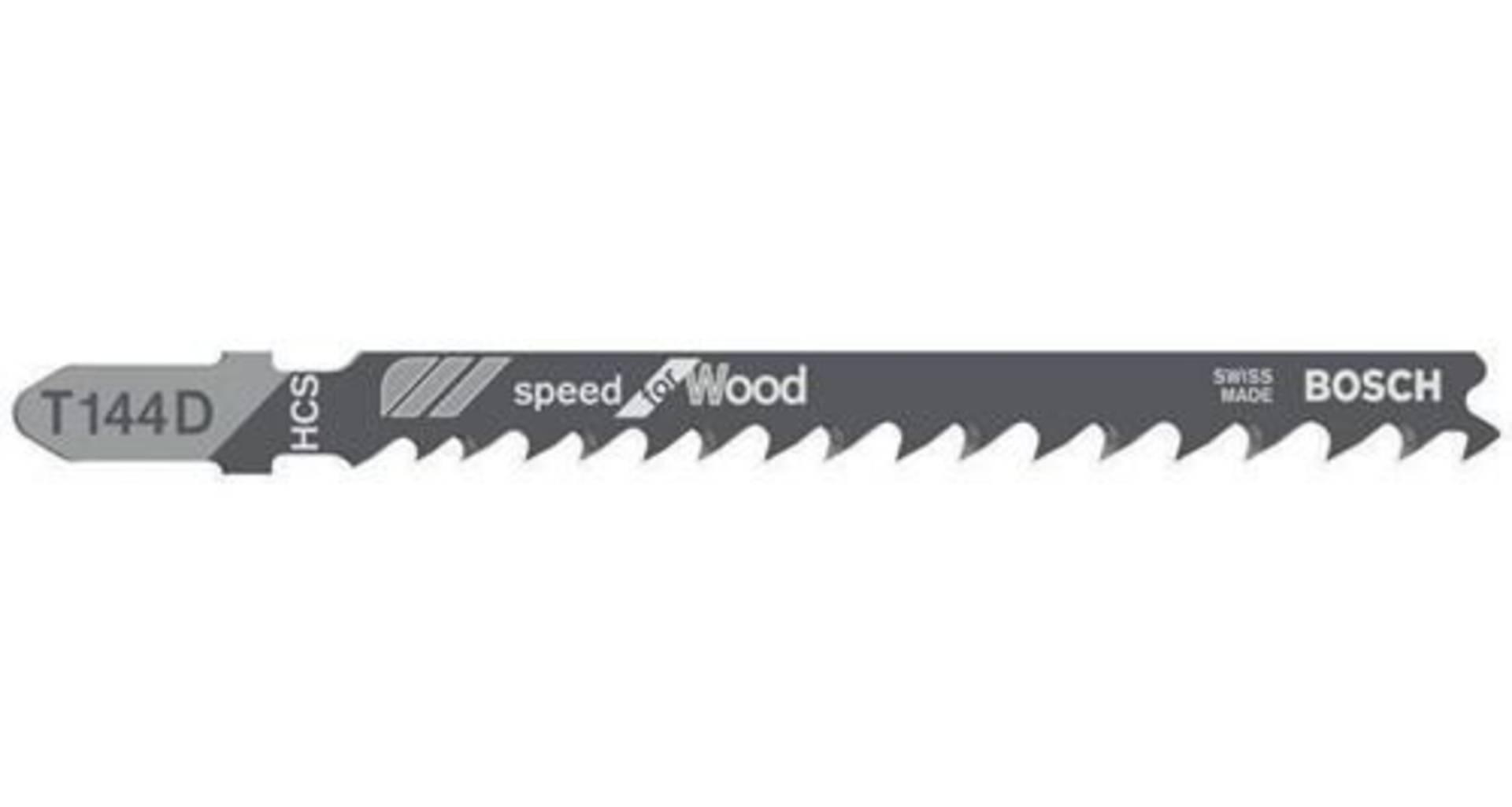 Bosch Stichsägeblatt T 144 D Gesamt-L.100mm Zahnt.4-5,2mm HCS 100 St./Karte Bosch Stichsägeblatt T 144 D Gesamt-L.100mm Zahnt.4-5,2mm HCS 100 St./Karte von Bosch Power Tools