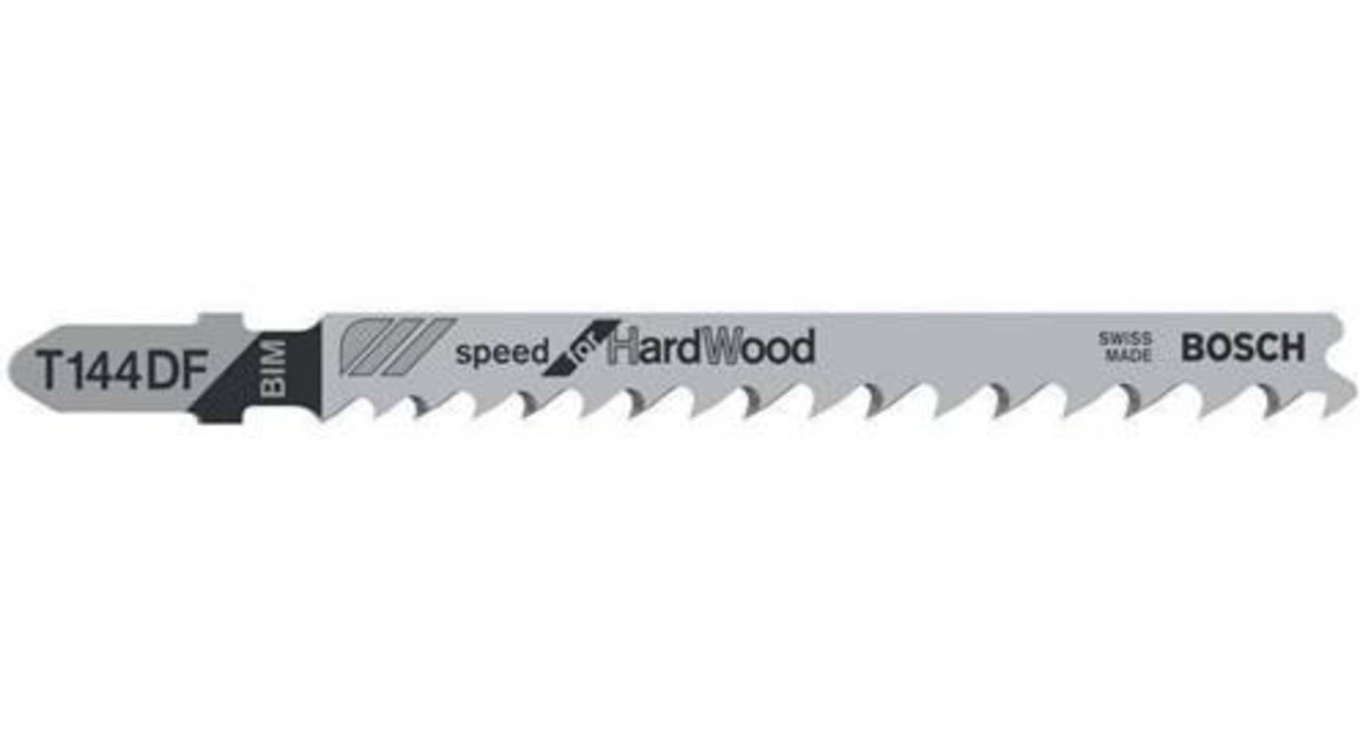 Bosch Stichsägeblatt T 144 DF Gesamt-L.100mm Zahnt.4 -5,2mm BiM 5 St./Karte Bosch Stichsägeblatt T 144 DF Gesamt-L.100mm Zahnt.4 -5,2mm BiM 5 St./Karte von Bosch Power Tools