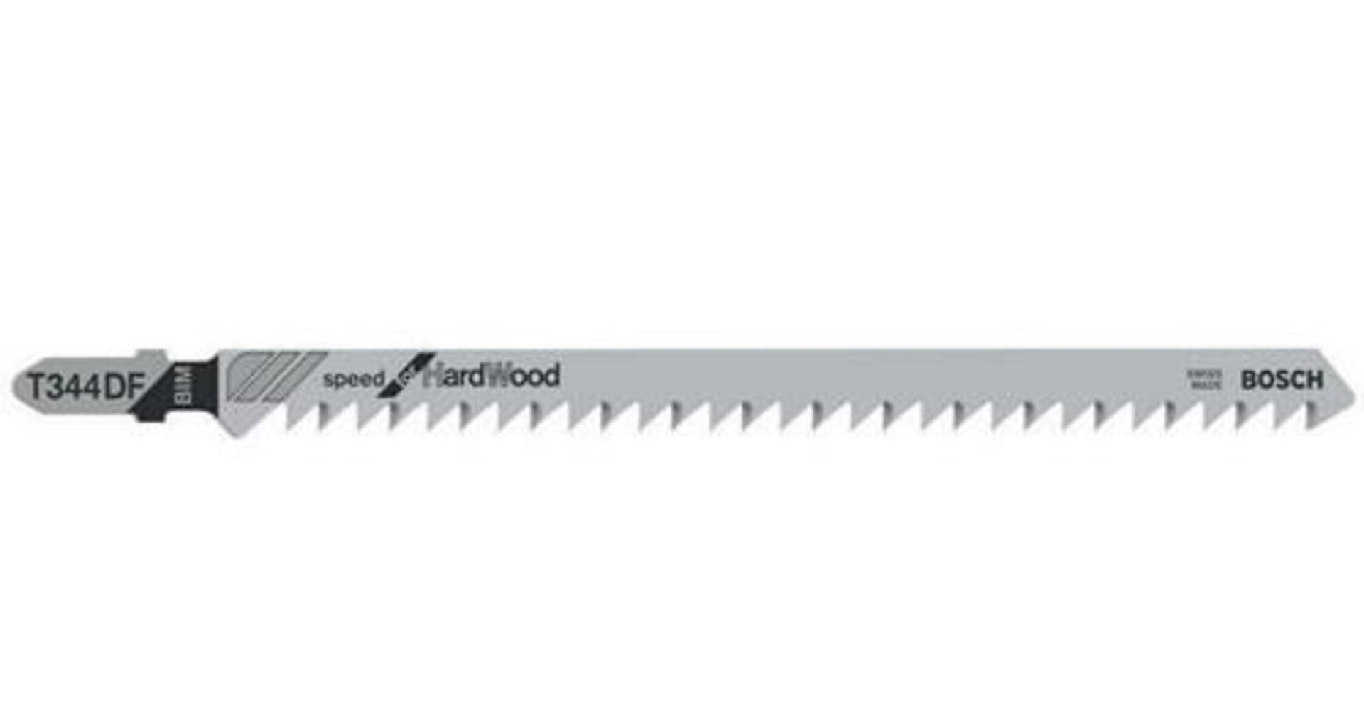 Bosch Stichsägeblatt T 344 DF Gesamt-L.152mm Zahnt.4mm BIM 5 St./Karte Bosch Stichsägeblatt T 344 DF Gesamt-L.152mm Zahnt.4mm BIM 5 St./Karte von Bosch Power Tools