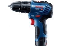 BOSCH 30/17Nm Einhand-Bohrmaschine 12V OHNE BATTERIE UND LADUNG BRUSHLESS GSB 12V-30 SOLO - Ohne Akku und Ladegerät von Bosch Powertools