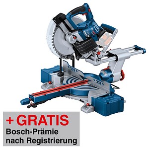 AKTION: BOSCH Professional GCM 18V-216 Akku-Kappsäge-Set 18,0 V, ohne Akku mit Prämie nach Registrierung von Bosch Professional