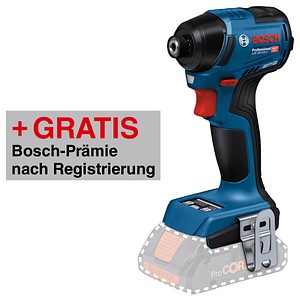 AKTION: BOSCH Professional GDR 18V-220 C Akku-Schlagbohrschrauber 18,0 V, ohne Akku mit Prämie nach Registrierung AKTION: BOSCH Professional GDR 18V-220 C Akku-Schlagbohrschrauber 18,0 V, ohne Akku mit Prämie nach Registrierung von Bosch Professional