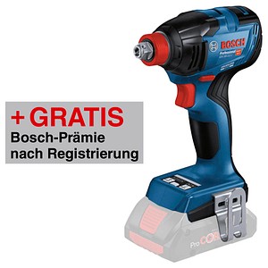 AKTION: BOSCH Professional GDX 18V-210 C Akku-Schlagbohrschrauber 18,0 V, ohne Akku mit Prämie nach Registrierung AKTION: BOSCH Professional GDX 18V-210 C Akku-Schlagbohrschrauber 18,0 V, ohne Akku mit Prämie nach Registrierung von Bosch Professional