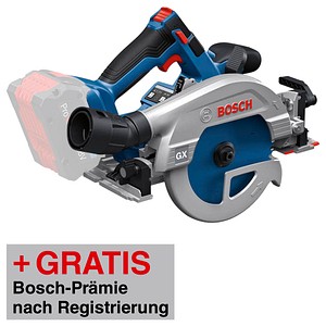 AKTION: BOSCH Professional GKS 18V-57-2 GX Akku-Handkreissäge-Set 18,0 V, ohne Akku mit Prämie nach Registrierung AKTION: BOSCH Professional GKS 18V-57-2 GX Akku-Handkreissäge-Set 18,0 V, ohne Akku mit Prämie nach Registrierung von Bosch Professional