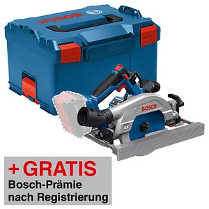 AKTION: BOSCH Professional GKS 18V-57-2 GX Akku-Handkreissäge-Set 18,0 V, ohne Akku mit Prämie nach Registrierung AKTION: BOSCH Professional GKS 18V-57-2 GX Akku-Handkreissäge-Set 18,0 V, ohne Akku mit Prämie nach Registrierung von Bosch Professional