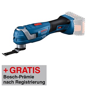 AKTION: BOSCH Professional GOP 18V-34 Akku-Multifunktionswerkzeug 18,0 V, ohne Akku mit Prämie nach Registrierung AKTION: BOSCH Professional GOP 18V-34 Akku-Multifunktionswerkzeug 18,0 V, ohne Akku mit Prämie nach Registrierung von Bosch Professional