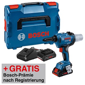 AKTION: BOSCH Professional GRG 18V-16 C Akku-Nietpistole-Set 18,0 V, mit 2 Akkus mit Prämie nach Registrierung von Bosch Professional