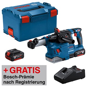 AKTION: BOSCH Professional GBH 18V-22 Akku-Bohrhammer-Set 18,0 V, mit 2 Akkus mit Prämie nach Registrierung AKTION: BOSCH Professional GBH 18V-22 Akku-Bohrhammer-Set 18,0 V, mit 2 Akkus mit Prämie nach Registrierung von Bosch Professional