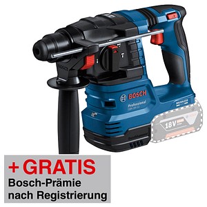 AKTION: BOSCH Professional GBH 18V-22 Akku-Bohrhammer-Set 18,0 V, ohne Akku mit Prämie nach Registrierung AKTION: BOSCH Professional GBH 18V-22 Akku-Bohrhammer-Set 18,0 V, ohne Akku mit Prämie nach Registrierung von Bosch Professional