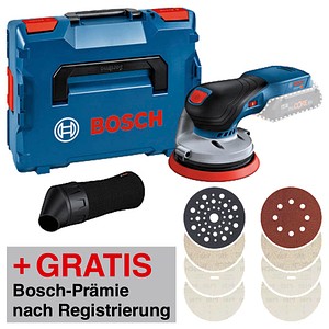 AKTION: BOSCH Professional GEX 18V-125 + M480 Akku-Exzenterschleifer-Set 18,0 V, ohne Akku mit Prämie nach Registrierung AKTION: BOSCH Professional GEX 18V-125 + M480 Akku-Exzenterschleifer-Set 18,0 V, ohne Akku mit Prämie nach Registrierung von Bosch Professional