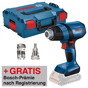 AKTION: BOSCH Professional GHG 18V-50 Akku-Heißluftfön 18,0 V, ohne Akku mit Prämie nach Registrierung AKTION: BOSCH Professional GHG 18V-50 Akku-Heißluftfön 18,0 V, ohne Akku mit Prämie nach Registrierung von Bosch Professional