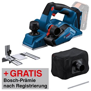 AKTION: BOSCH Professional GHO 18V-26 Akku-Hobel 18,0 V, ohne Akku mit Prämie nach Registrierung AKTION: BOSCH Professional GHO 18V-26 Akku-Hobel 18,0 V, ohne Akku mit Prämie nach Registrierung von Bosch Professional