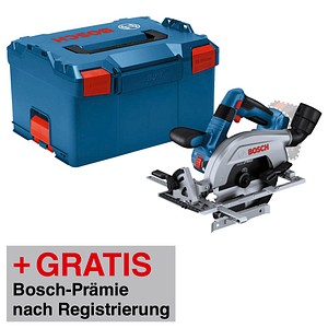 AKTION: BOSCH Professional GKS 18V-57-2 L Akku-Handkreissäge-Set, ohne Akku mit Prämie nach Registrierung AKTION: BOSCH Professional GKS 18V-57-2 L Akku-Handkreissäge-Set, ohne Akku mit Prämie nach Registrierung von Bosch Professional
