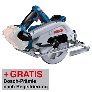 AKTION: BOSCH Professional GKS 18V-68 C BITURBO Akku-Handkreissäge 18,0 V, ohne Akku mit Prämie nach Registrierung AKTION: BOSCH Professional GKS 18V-68 C BITURBO Akku-Handkreissäge 18,0 V, ohne Akku mit Prämie nach Registrierung von Bosch Professional