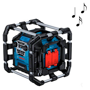 BOSCH Professional GPB 18V-5 SC Baustellenradio blau, schwarz BOSCH Professional GPB 18V-5 SC Baustellenradio blau, schwarz von Bosch Professional